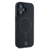 MERCEDES CASE HARDCASE DO IPHONE 16 6.1 DO MAGSAFE SKÓRZANE PLAIN SMOOTH