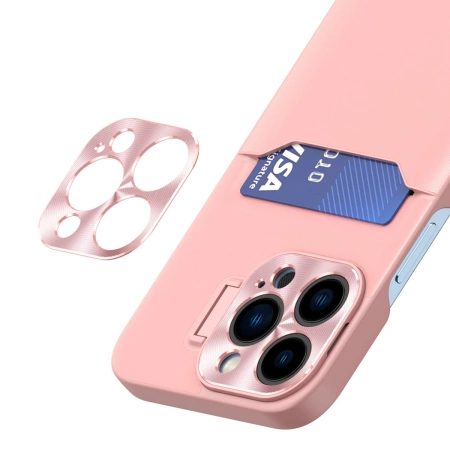 HURTEL ETUI DO SAMSUNG GALAXY S23 POKROWIEC Z MIEJSCEM NA KARTY I PODSTAWKĄ
