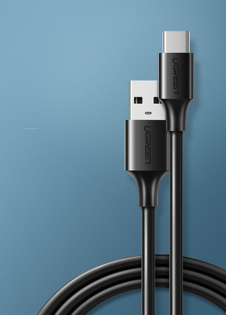 Ugreen kabel przewód USB - USB Typ C 2 A 0,5m czarny (60115)