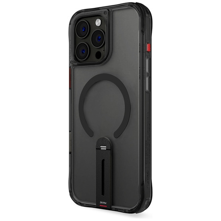 Etui Skinarma Helix do iPhone 16 Pro     Magnetic Charging 360 Rotating Stand czarny