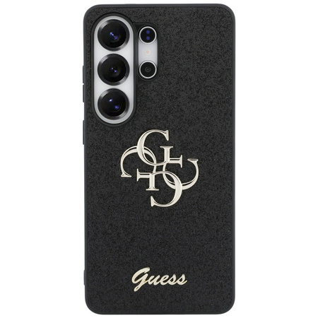 Etui Guess Fixed Glitter Big 4G Metal    Logo do Samsung Galaxy S26 Ultra czarny
