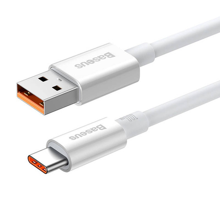 BASEUS KABEL USB DO USB-C 100W DO TELEFONÓW 0.25M DO SZYBKIEGO ŁADOWANIA