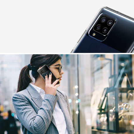 SPIGEN ETUI LIQUID CRYSTAL DO SAMSUNG GALAXY A42 5G WYSOKA OCHRONA TELEFONU