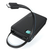 USAMS POWERBANK 10000 MAH DO LIGHTNING ZWIJANY KABEL PD 20W DO APPLE IPHONE