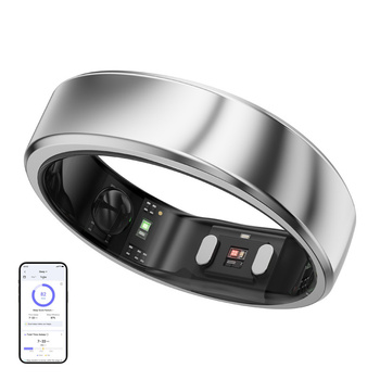 Smartring RINGCONN Air Gen 2 RCA-02 rozmiar 7 (srebrny)