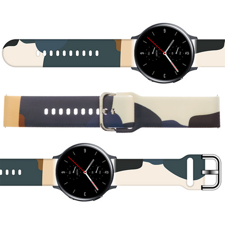 Strap Moro opaska do Samsung Galaxy Watch 42mm silikonowy pasek bransoletka do zegarka wzór 13