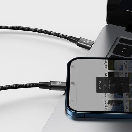 BASEUS KABEL 3W1 USB DO MICRO USB DO LIGHTNING USB-C DO TELEFONÓW 1.5M