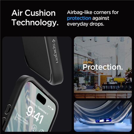 SPIGEN ULTRA HYBRID IPHONE 15 PRO MATTE BLACK
