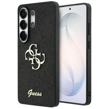 Etui Guess Fixed Glitter Big 4G Metal    Logo do Samsung Galaxy S26 Ultra czarny