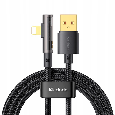  McDodo Kabel Prism, do iPhone, kątowy,  szybki, 36W, 1.2m