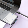 MCDODO KABEL USB-C KĄTOWY SZYBKIE ŁADOWANIE USB TYP C 3A 65W CZARNY 2M