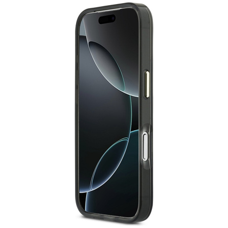 Etui Guess IML 4G Script Metal do iPhone 17 Pro czarny