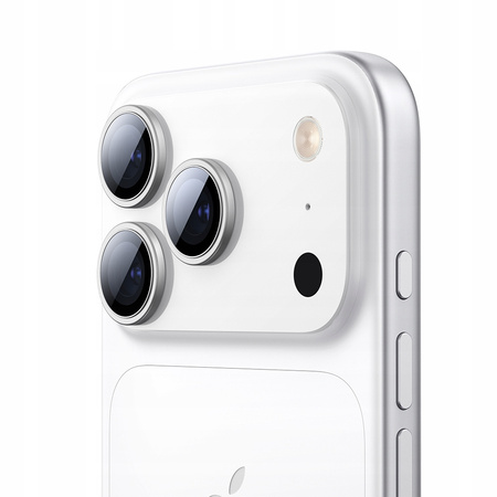 MCDODO SZKŁO HARTOWANE NA APARAT OCHRONNE DO APPLE IPHONE 17 TYŁ SREBNE