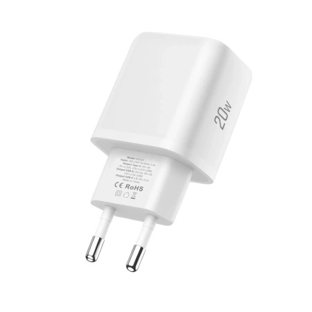 TECH-PROTECT ŁADOWARKA SIECIOWA PD 20W QC3.0 DO USB-C LIGHTNING KABEL