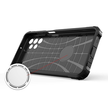 Hybrid Armor pancerne hybrydowe etui pokrowiec Samsung Galaxy A53 5G czarny