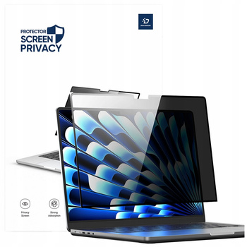 DUX DUCIS FOLIA PRIVACY FILM DO MACBOOK PRO 15'' 2017 2018 ANTYREFLEKSUJĄCA
