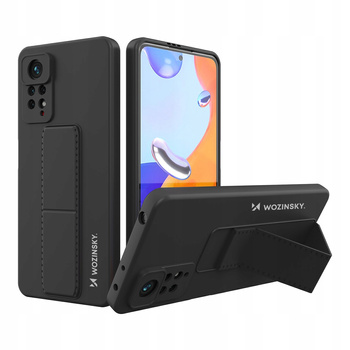 WOZINSKY ETUI KICKSTAND DO XIAOMI REDMI NOTE 11 PRO SILIKONOWE Z PODSTAWKĄ