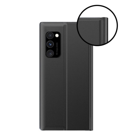 New Sleep Case pokrowiec etui z klapką z funkcją podstawki Xiaomi Poco M3 / Xiaomi Redmi 9T czarny