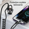 USAMS ŁADOWARKA 60W DO IPHONE 12 13 14 1XUSB 1XUSB-C Z KABLEM USB-C 30W PD