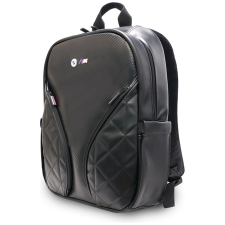 Plecak BMW Carbon Pockets&Metal Logo 16" czarny