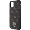 Etui Guess 4G Triangle Metal Logo na iPhone 11 / XR - czarne