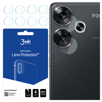 3MK LENS PROTECTION DO POCO F6 SZKŁO OCHRONNE NA OBIEKTYW ODPORNOŚĆ