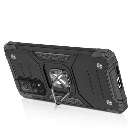 WOZINSKY RING ARMOR ETUI Z MAGNETYCZNYM UCHWYTEM DO SAMSUNG GALAXY A03S