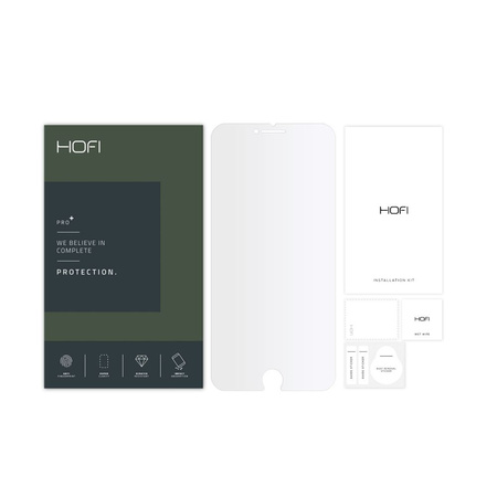 HOFI SZKŁO HARTOWANE GLASS PRO+ DO IPHONE 7 8 SE 2020 2022 WYSOKA ODPORNOŚĆ