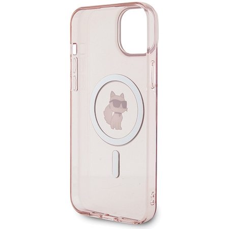 KARL LAGERFELD ETUI HARDCASE DO IPHONE 15 PLUS 6.7 DO MAGSAFE CHOUPETTE