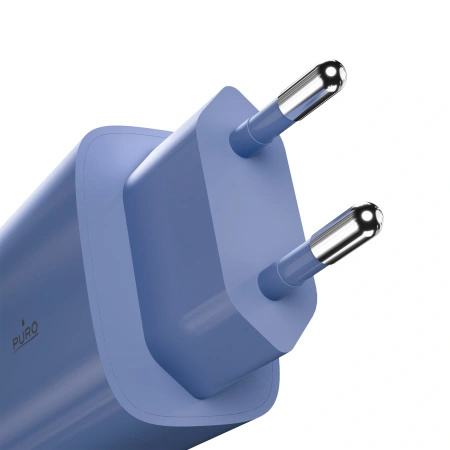 Ładowarka sieciowa Puro Pro Lite 30W USB-C  - niebieska