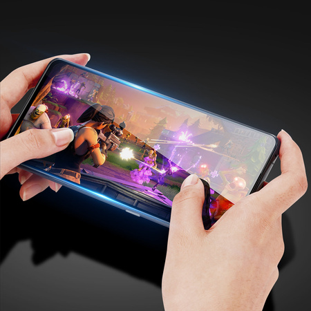 Dux Ducis 9D Tempered Glass wytrzymałe szkło hartowane 9H na cały ekran z ramką Realme GT2 Pro czarny (case friendly)