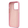 Guess GUHCP14LHGCRHP iPhone 14 Pro 6,1" różowy/pink hardcase Croco Collection