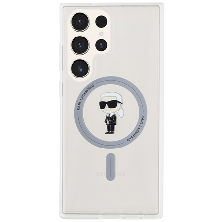 KARL LAGERFELD ETUI HARDCASE POKROWIEC CASE DO SAMSUNG S24 ULTRA DO MAGSAFE
