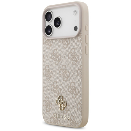 Etui Guess 4G Small 4G and Classic       MagSafe do iPhone 17 Pro Max różowy