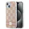DKNY CASE DO IPHONE 15 14 13 6.1 DO MAGSAFE IML CHECKERED MONO PATTERN