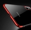 HURTEL CLEAR COLOR CASE ETUI DO SAMSUNG GALAXY A72 4G Z METALICZNĄ RAMKĄ