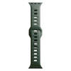 38/40/41/42 mm Dark Green (small) - 3mk Silicone Watch Strap for Apple