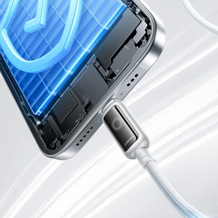 Kabel Joyroom S-A55 StarFlight 100W USB-C - USB-C 1,2m - biały