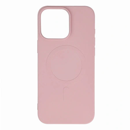 HURTEL CASE LIQUID SILICONE DO IPHONE 16 PRO MAX DO MAGSAFE Z PEŁNYM