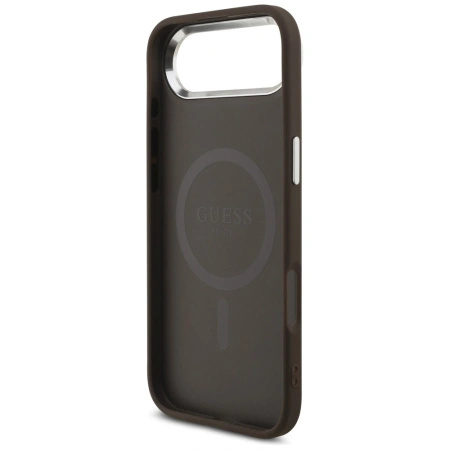 GUESS ETUI CASE DO IPHONE AIR MAGSAFE PU CLASSIC LOGO ZAAWANSOWANE