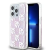 DKNY ETUI HARDCASE DO IPHONE 15 PRO 6.1 LIQUID GLITTER MULTILOGO