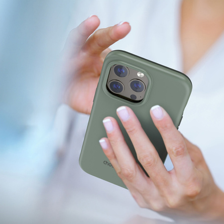 Choetech MFM Anti-drop etui pokrowiec iPhone 13 Pro Max zielony (PC0114-MFM-GN)