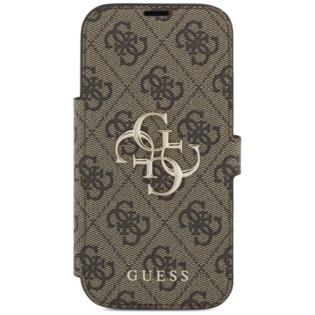 GUESS ETUI BOOK 4G METAL LOGO DO IPHONE 17 PRO NAJLEPSZE