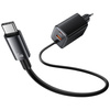 USAMS ŁADOWARKA SIECIOWA 65W DO IPHONE 12 13 14 15 2xUSB-C SZYBKA ŁADOWANIE