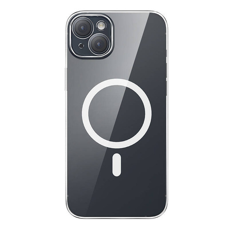 BASEUS ETUI POKROWIEC DO IPHONE 13 MAGNETIC CRYSTAL CLEAR ZESTAW CZYSZCZĄCY