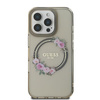 GUESS POKROWIEC HARDCASE DO IPHONE 16 PRO 6.3 DO MAGSAFE IML FLOWERS WREATH