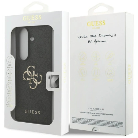 Etui Guess Big 4G Logo Classic Logo na Samsung Galaxy Z Fold7 - czarne