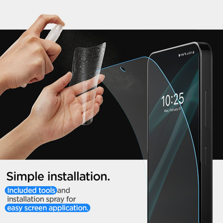 SPIGEN FOLIA NEO FLEX DO SAMSUNG GALAXY S24 2-PACK SAMOZALECZALNA POWŁOKA
