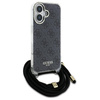 GUESS POKROWIEC CROSSBODY CORD DO IPHONE 16 PRO MAX 6.9 Z LOGO HARD CASE 4G