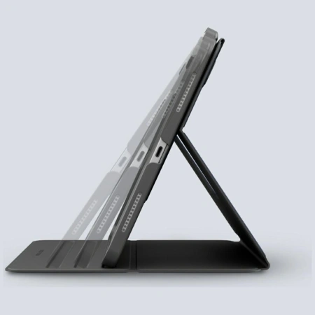 Etui UNIQ Rovus Snapmount Magnetic 360 Rotating Detachable do iPad 11" 2025 / iPad 10.9" 2022 (10 gen.) - czarne